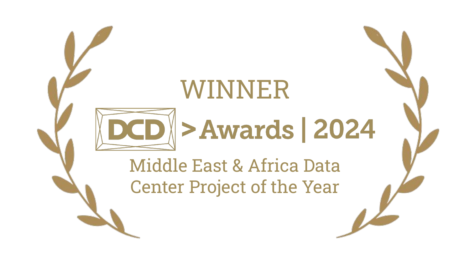 DCD Awards 2024 - MEA Data Center Project of the Year Winners Laurels